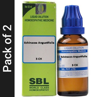 SBL Echinacea Angustifolia 3 CH Dilution(2 x 30 ml)