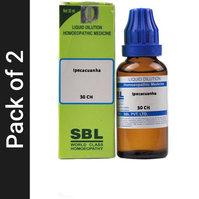 SBL Ipecacuanha 30 CH Dilution(2 x 30 ml)