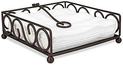 S.I Creation 1 Compartments Iron Holder(Black)