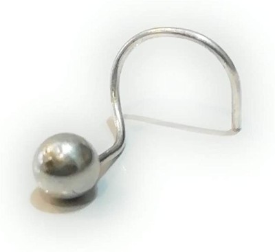 Shree Jewellers Sterling Silver Plated Sterling Silver Nose Stud
