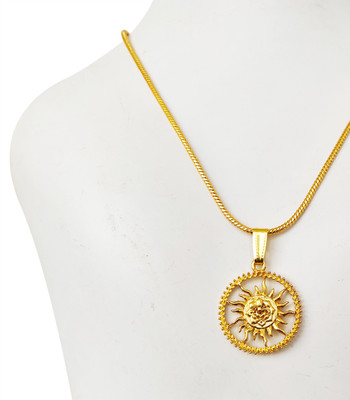 Duepio Gold-plated Alloy Pendant