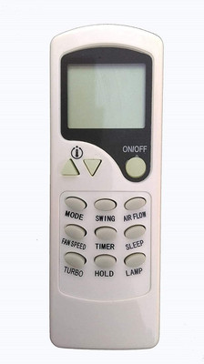 LipiWorld 7B AC Remote Control Compatible for  Godrej AC Remote Controller(White)