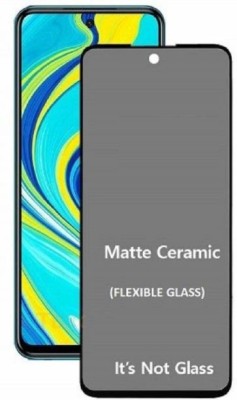 Techforce Edge To Edge Tempered Glass for Mi Redmi Note 9 Pro, Redmi Note 9 Pro Max, Matte Screen Guard(Pack of 1)