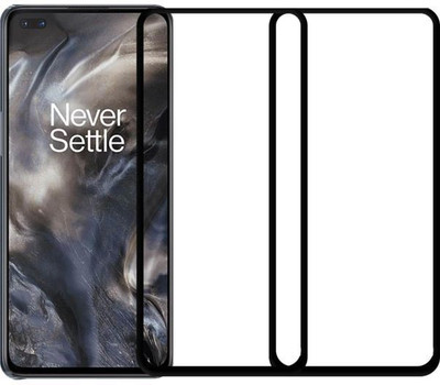 GORILLA PRO Edge To Edge Tempered Glass for OnePlus Nord(Pack of 2)