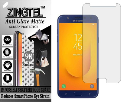 ZINGTEL Tempered Glass Guard for SAMSUNG GALAXY J7 DUO 2018 (Matte Flexible Shatterproof)(Pack of 1)