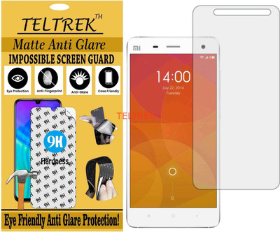 TELTREK Tempered Glass Guard for XIAOMI MI 4 (Matte Flexible Shatterproof)(Pack of 1)