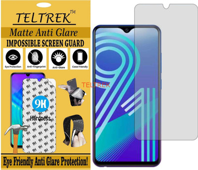 TELTREK Tempered Glass Guard for VIVO Y 91 (Matte Flexible Shatterproof)(Pack of 1)