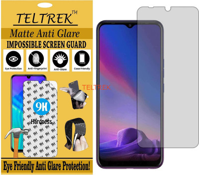 TELTREK Tempered Glass Guard for TECNO CAMON 12 (Matte Flexible Shatterproof)(Pack of 1)
