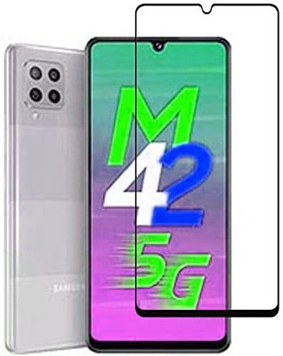 ASMANTIC Tempered Glass Guard for Samsung Galaxy M42(Pack of 1)