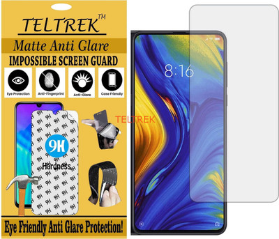 TELTREK Tempered Glass Guard for XIAOMI MI MIX 3 (Matte Flexible Shatterproof)(Pack of 1)