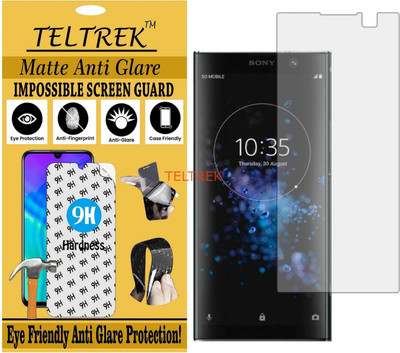 TELTREK Tempered Glass Guard for SONY XPERIA XA2 PLUS (Matte Flexible Shatterproof)(Pack of 1)