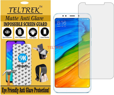 TELTREK Tempered Glass Guard for MI REDMI 5 PLUS (Matte Flexible Shatterproof)(Pack of 1)