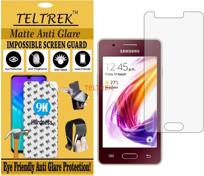 TELTREK Tempered Glass Guard for SAMSUNG Z2 TIZEN (Matte Flexible Shatterproof)(Pack of 1)