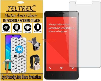 TELTREK Tempered Glass Guard for MI REDMI NOTE 4G (Matte Flexible Shatterproof)(Pack of 1)