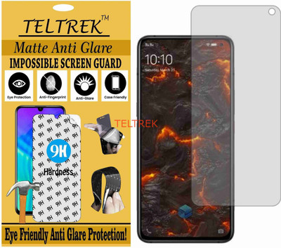 TELTREK Tempered Glass Guard for VIVO IQOO 3 (Matte Flexible Shatterproof)(Pack of 1)