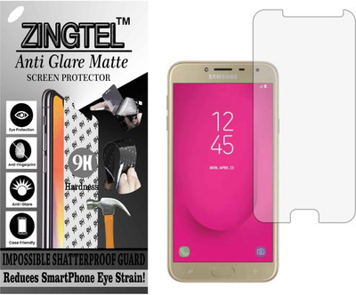 ZINGTEL Tempered Glass Guard for SAMSUNG J4 GOLD (Matte Flexible Shatterproof)(Pack of 1)