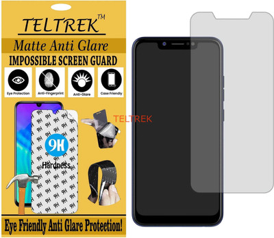 TELTREK Tempered Glass Guard for TECNO CAMON I2X (Matte Flexible Shatterproof)(Pack of 1)