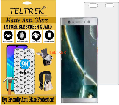 TELTREK Tempered Glass Guard for SONY XPERIA XA3 ULTRA (Matte Flexible Shatterproof)(Pack of 1)
