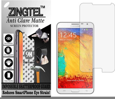 ZINGTEL Tempered Glass Guard for N7505 (SAMSUNG GALAXY NOTE 3 NEO) (Matte Flexible Shatterproof)(Pack of 1)