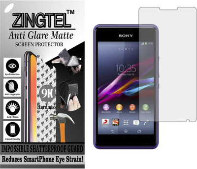 ZINGTEL Tempered Glass Guard for SONY XPERIA E1 DUAL (Matte Flexible Shatterproof)(Pack of 1)