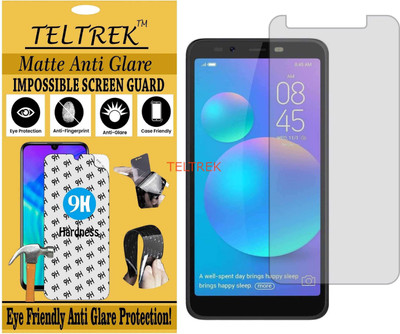 TELTREK Tempered Glass Guard for TECNO IN1 (CAMON IACE) (Matte Flexible Shatterproof)(Pack of 1)