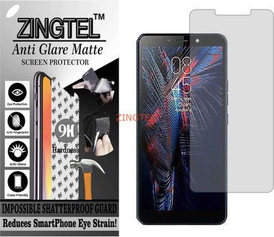 ZINGTEL Tempered Glass Guard for TECNO POUVOIR 2 CA7 (Matte Flexible Shatterproof)(Pack of 1)