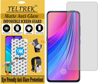 TELTREK Tempered Glass Guard for VIVO 1819 (Matte Flexible Shatterproof)(Pack of 1)