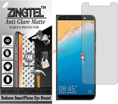 ZINGTEL Tempered Glass Guard for TECNO CAMON IN5 (Matte Flexible Shatterproof)(Pack of 1)