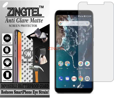 ZINGTEL Tempered Glass Guard for XIAOMI MI A2 (Matte Flexible Shatterproof)(Pack of 1)