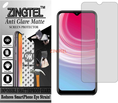 ZINGTEL Tempered Glass Guard for TECNO CAMON I 4 (Matte Flexible Shatterproof)(Pack of 1)