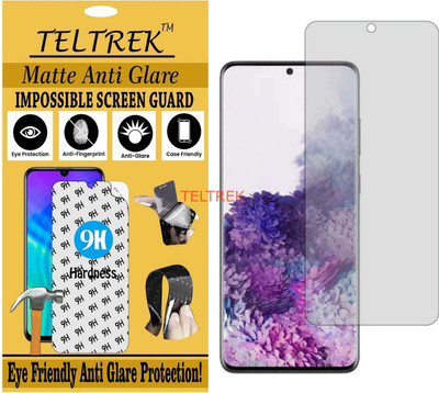 TELTREK Tempered Glass Guard for SAMSUNG S20 PLUS (Matte Flexible Shatterproof)(Pack of 1)