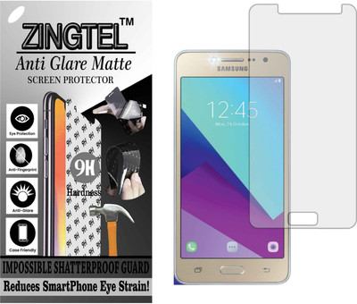 ZINGTEL Tempered Glass Guard for SAMSUNG GALAXY J2 ACE (Matte Flexible Shatterproof)(Pack of 1)