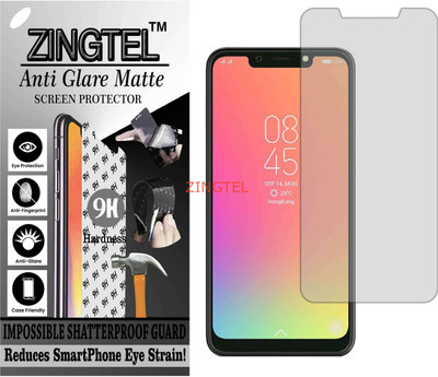 ZINGTEL Tempered Glass Guard for TECNO CF8 (Matte Flexible Shatterproof)(Pack of 1)