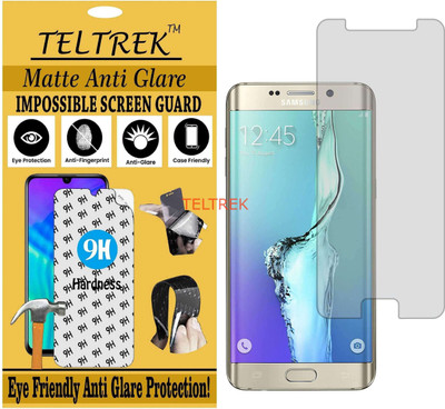 TELTREK Tempered Glass Guard for SAMSUNG S6 EDGE PLUS (Matte Flexible Shatterproof)(Pack of 1)