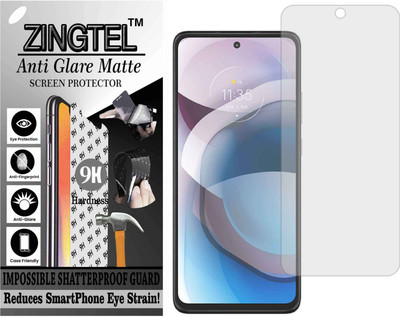 ZINGTEL Tempered Glass Guard for MOTOROLA ONE 5G ACE (Matte Flexible Shatterproof)(Pack of 1)