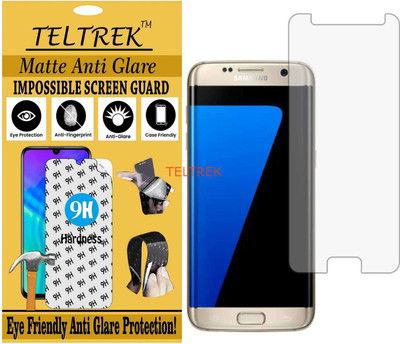 TELTREK Tempered Glass Guard for SAMSUNG GALAXY S7 EDGE (Matte Flexible Shatterproof)(Pack of 1)