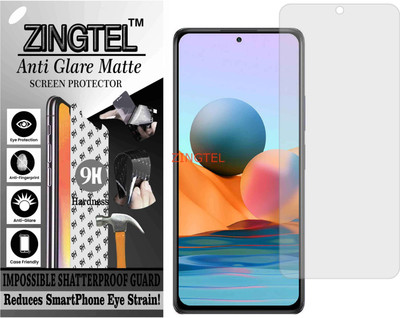 ZINGTEL Tempered Glass Guard for XIAOMI MI NOTE 10 PRO MAX (Matte Flexible Shatterproof)(Pack of 1)