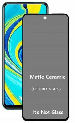 Techforce Edge To Edge Tempered Glass for Mi Redmi Note 9 Pro, Matte Screen Guard(Pack of 1)
