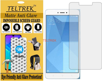 TELTREK Tempered Glass Guard for MI REDMI NOTE 4X (Matte Flexible Shatterproof)(Pack of 1)