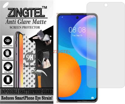 ZINGTEL Tempered Glass Guard for HUAWEI Y7A (Matte Flexible Shatterproof)(Pack of 1)