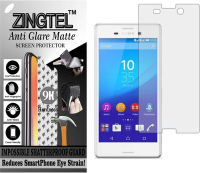 ZINGTEL Tempered Glass Guard for SONY XPERIA M4 AQUA DUAL (Matte Flexible Shatterproof)(Pack of 1)