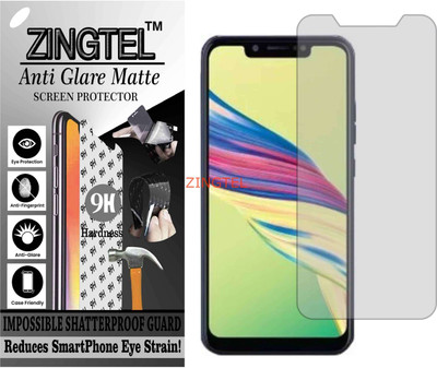ZINGTEL Tempered Glass Guard for TECNO CAMON I2 (Matte Flexible Shatterproof)(Pack of 1)