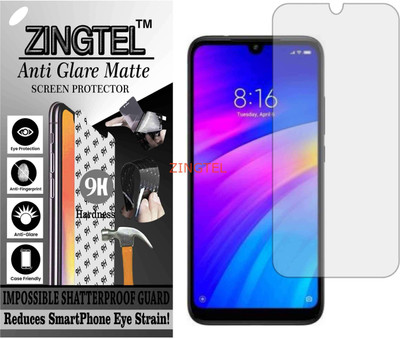 ZINGTEL Tempered Glass Guard for MI 7 (Matte Flexible Shatterproof)(Pack of 1)