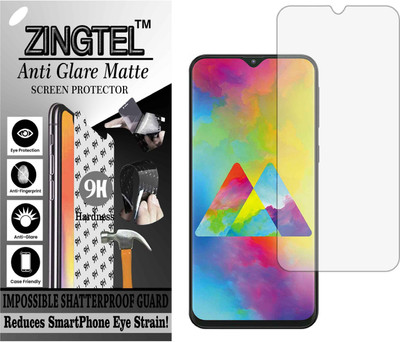 ZINGTEL Tempered Glass Guard for SAMSUNG GALAXY M20 (Matte Flexible Shatterproof)(Pack of 1)