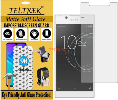 TELTREK Tempered Glass Guard for SONY XPERIA L1 DUAL (Matte Flexible Shatterproof)(Pack of 1)