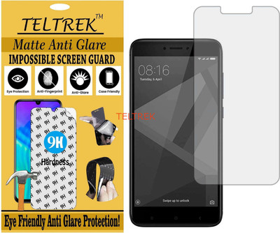 TELTREK Tempered Glass Guard for MI REDMI 4X (Matte Flexible Shatterproof)(Pack of 1)