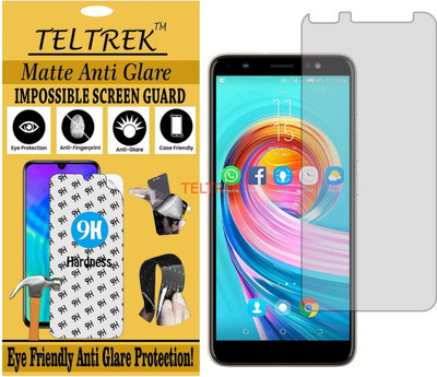 TELTREK Tempered Glass Guard for TECNO CAMON I SKY IN2 (Matte Flexible Shatterproof)(Pack of 1)