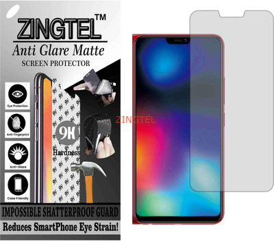 ZINGTEL Tempered Glass Guard for VIVO Z1 I (Matte Flexible Shatterproof)(Pack of 1)