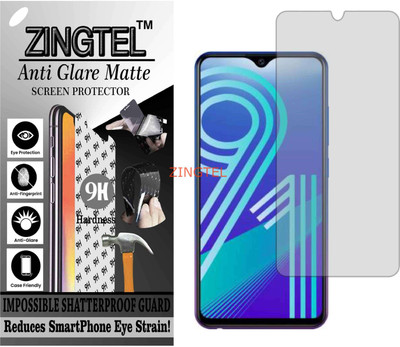 ZINGTEL Tempered Glass Guard for VIVO Y91 (Matte Flexible Shatterproof)(Pack of 1)