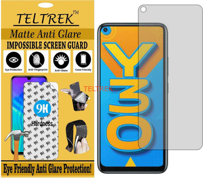 TELTREK Tempered Glass Guard for VIVO Y30 (Matte Flexible Shatterproof)(Pack of 1)